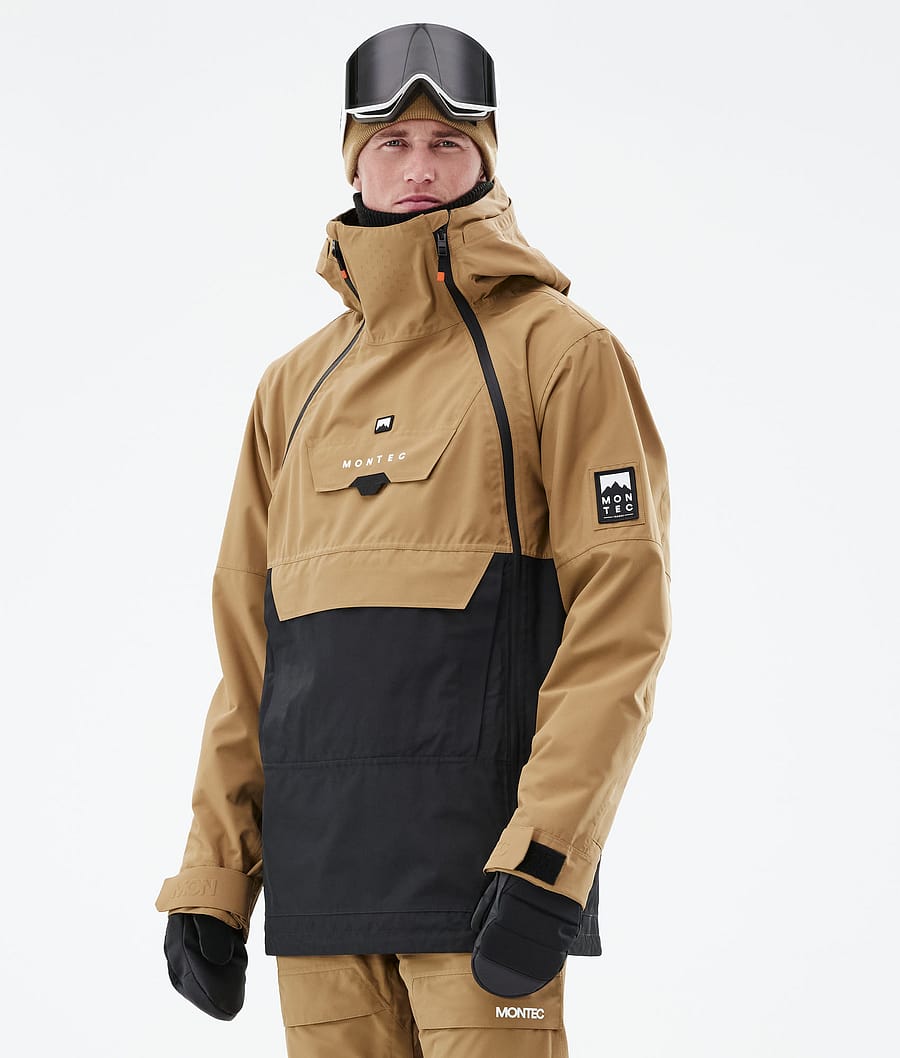 Doom 2021 Ski Jacket Men Gold/Black