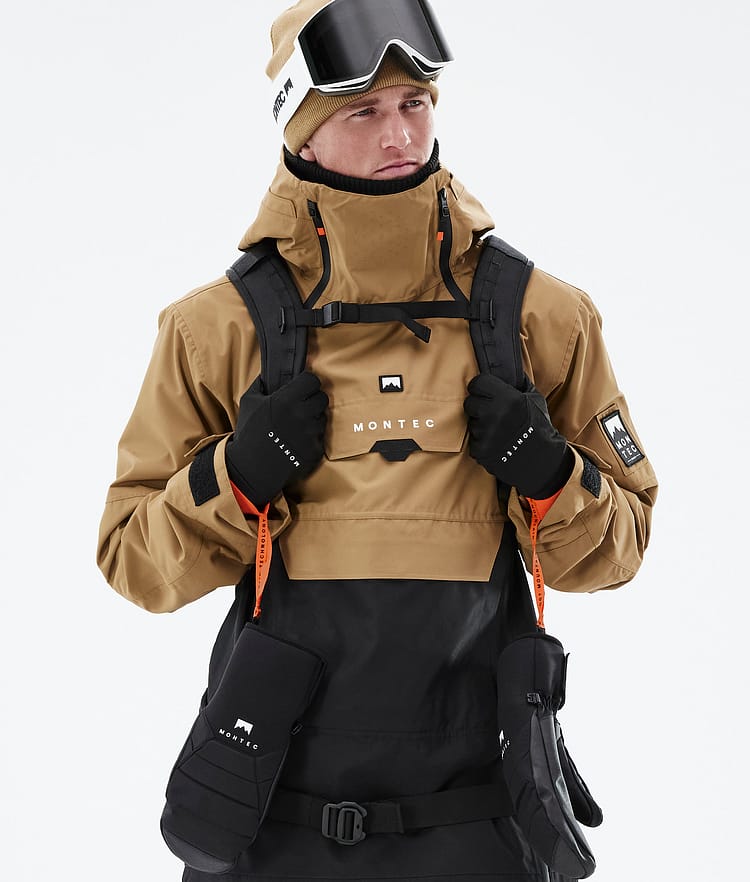 Doom 2021 Bunda na Snowboard Pánské Gold/Black, Obrázek 2 z 13