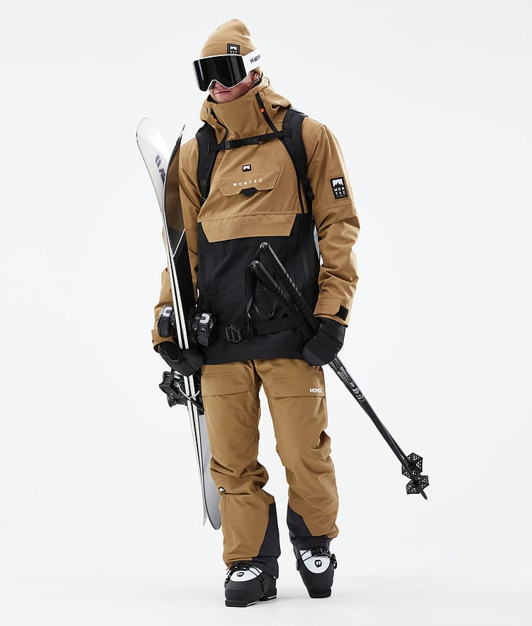 Doom 21 Chaqueta Esquí Hombre Gold/Black, Imagen 4 de 12