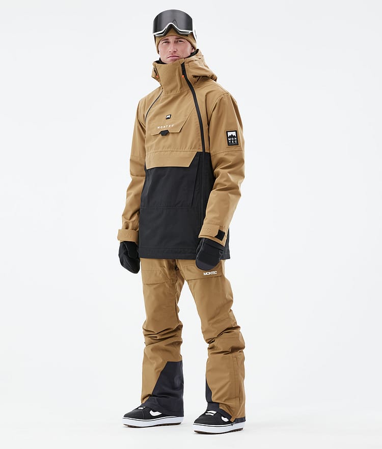 Doom 2021 Bunda na Snowboard Pánské Gold/Black, Obrázek 5 z 13