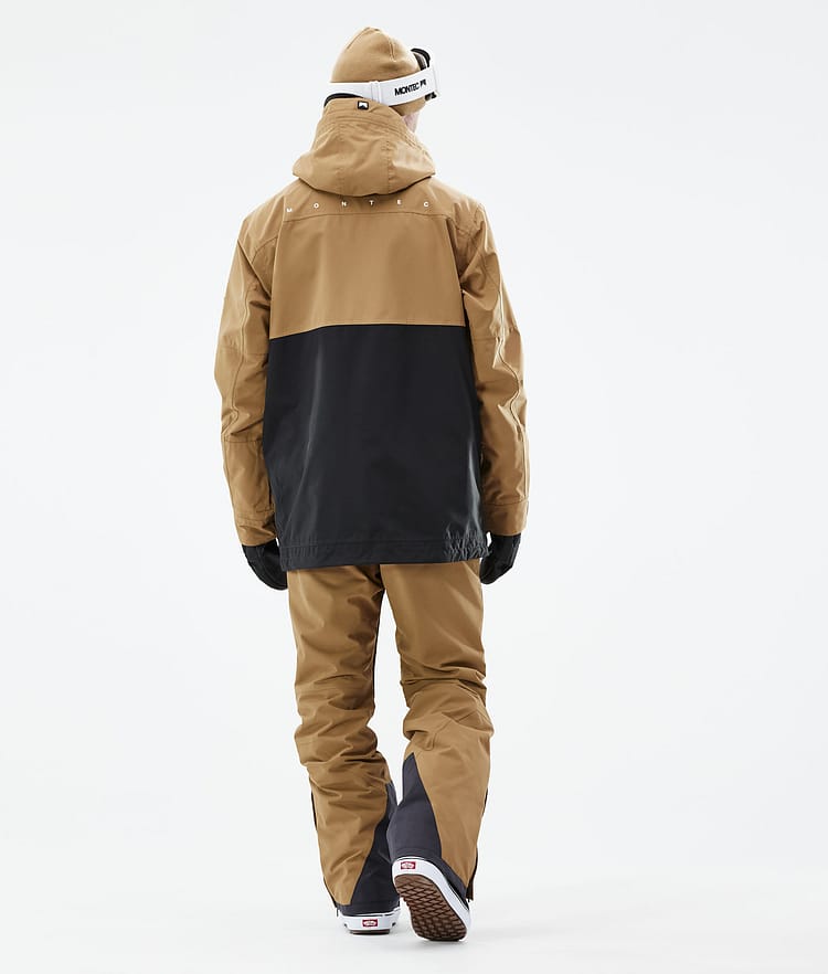 Doom 2021 Bunda na Snowboard Pánské Gold/Black, Obrázek 7 z 13
