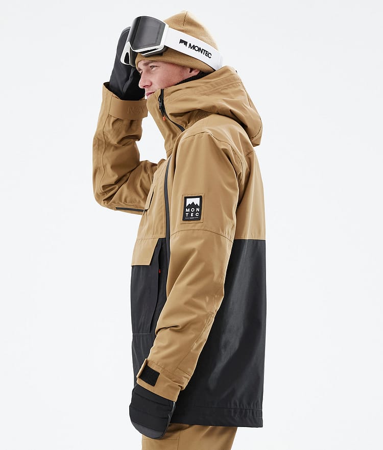 Doom 21 Chaqueta Esquí Hombre Gold/Black, Imagen 7 de 12