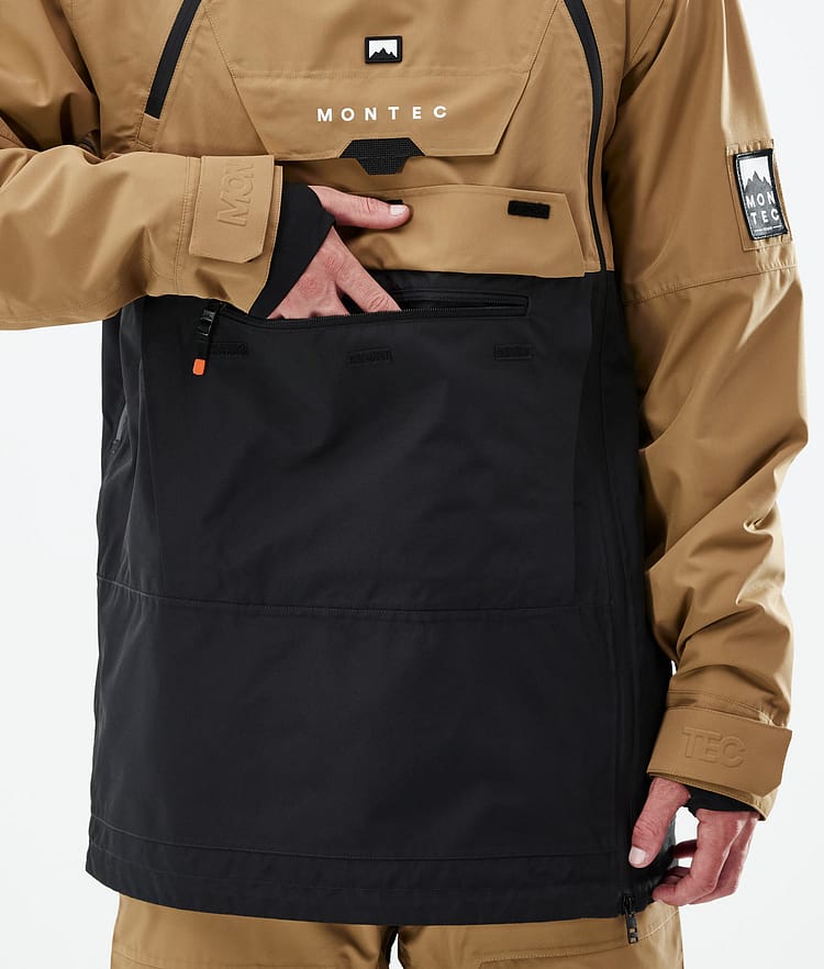 Doom 21 Bunda na Snowboard Pánské Gold/Black, Obrázek 11 z 13