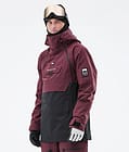 Doom 2021 Kurtka Narciarska Mężczyźni Burgundy/Black, Zdjęcie 1 z 13
