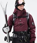 Doom 2021 Kurtka Narciarska Mężczyźni Burgundy/Black, Zdjęcie 4 z 13