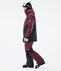 Doom 2021 Kurtka Narciarska Mężczyźni Burgundy/Black, Zdjęcie 6 z 13