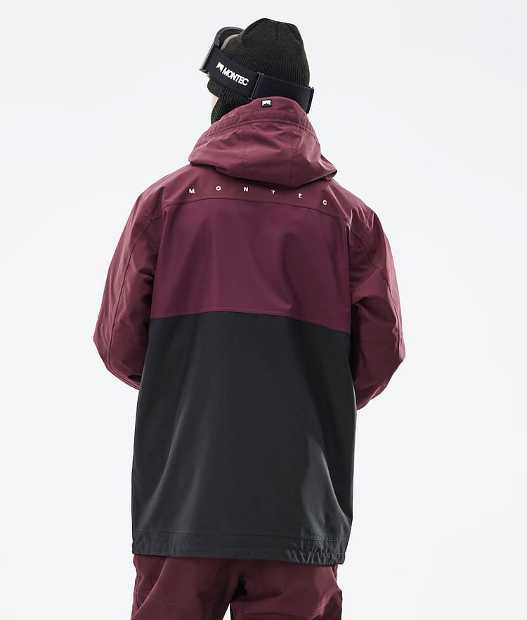 Doom 21 Bunda na Snowboard Pánské Burgundy/Black, Obrázek 9 z 13