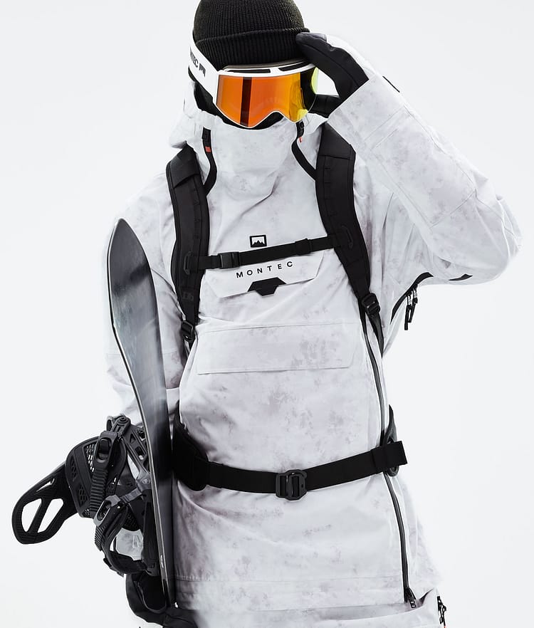 Doom 2021 Bunda na Snowboard Pánské White Tiedye, Obrázek 3 z 11
