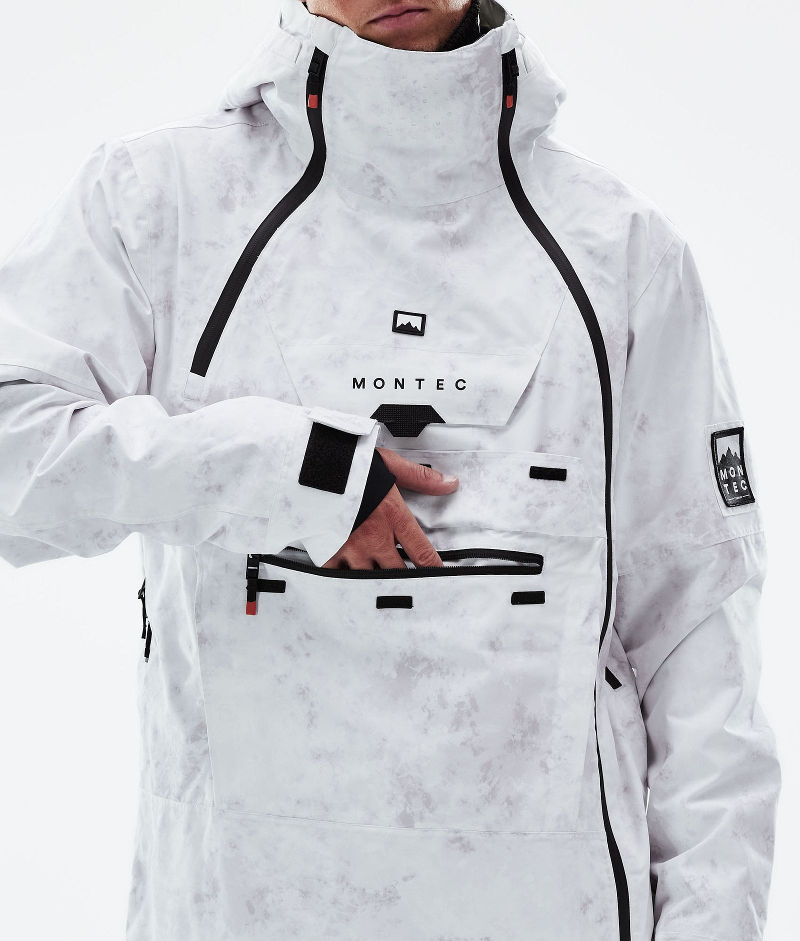 Doom 2021 Bunda na Snowboard Pánské White Tiedye, Obrázek 9 z 11