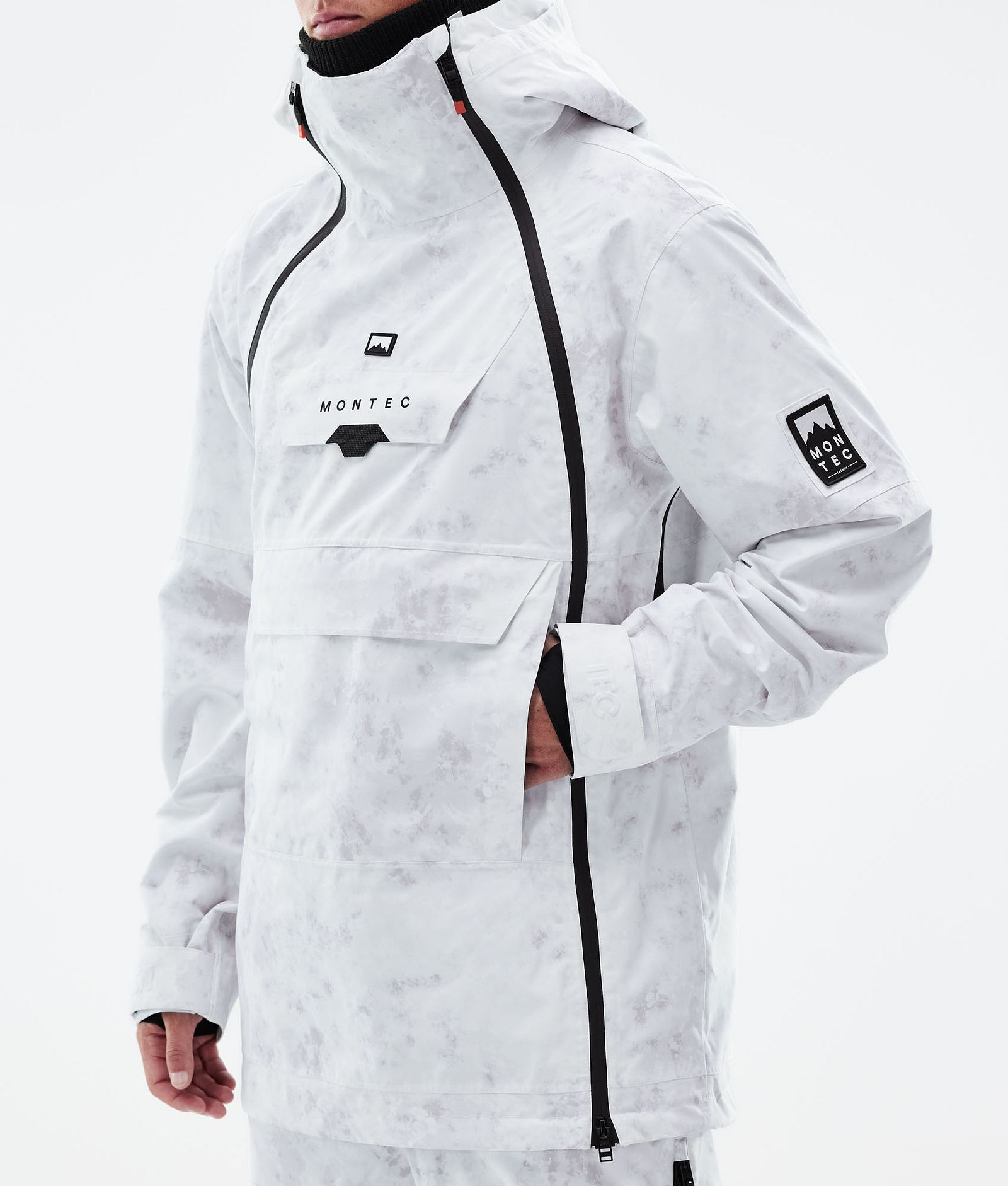 Doom 2021 Bunda na Snowboard Pánské White Tiedye, Obrázek 10 z 11
