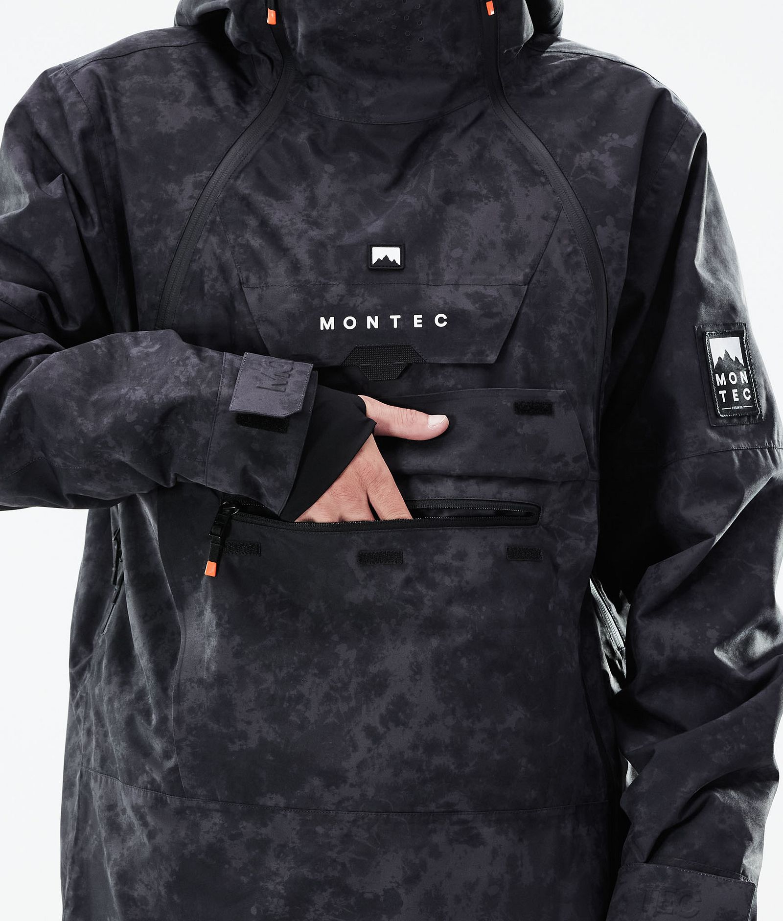 Doom 2021 Kurtka Narciarska Mężczyźni Black Tiedye, Zdjęcie 11 z 12