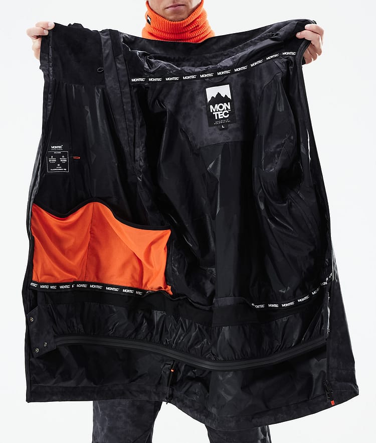 Doom 21 Bunda na Snowboard Pánské Black Tiedye, Obrázek 11 z 11