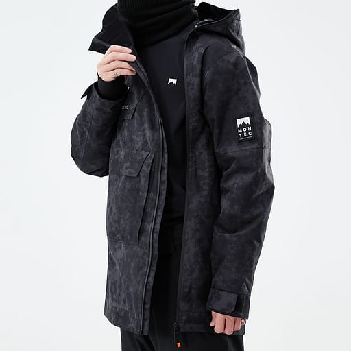 Asymetrický přední zip s vnitřní klopou Hlavní obrázek produktu,