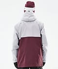 Doom 2021 Kurtka Snowboardowa Mężczyźni Light Grey/Black/Burgundy, Zdjęcie 8 z 11