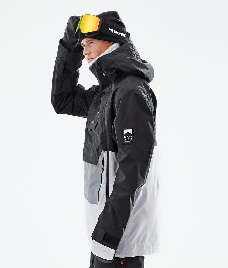 Doom 2021 Lyžařská Bunda Pánské Black/Light Pearl/Light Grey, Obrázek 7 z 11