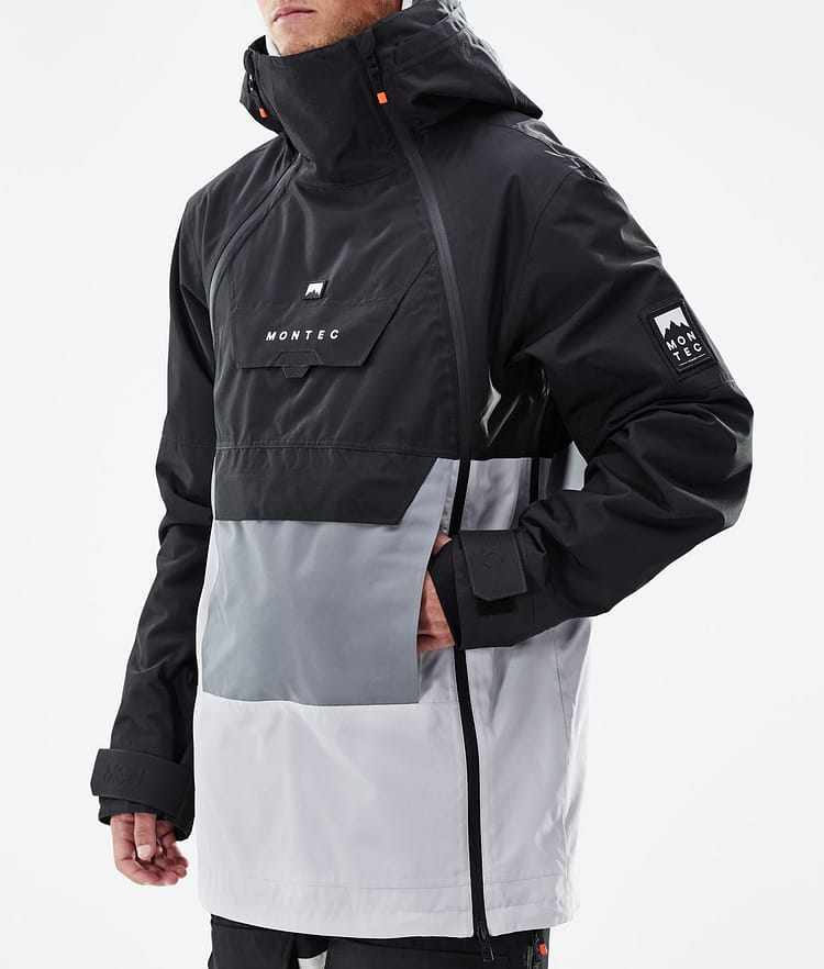 Doom 2021 Lyžařská Bunda Pánské Black/Light Pearl/Light Grey, Obrázek 10 z 11