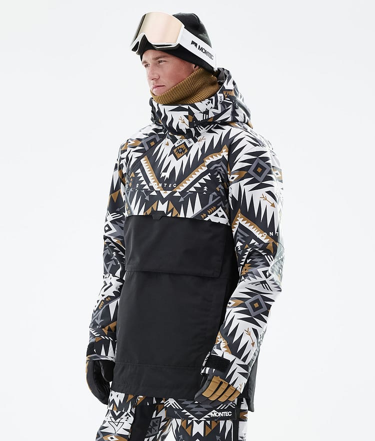 Dune 21 Kurtka Snowboardowa Mężczyźni Komber Gold/Black, Zdjęcie 1 z 10