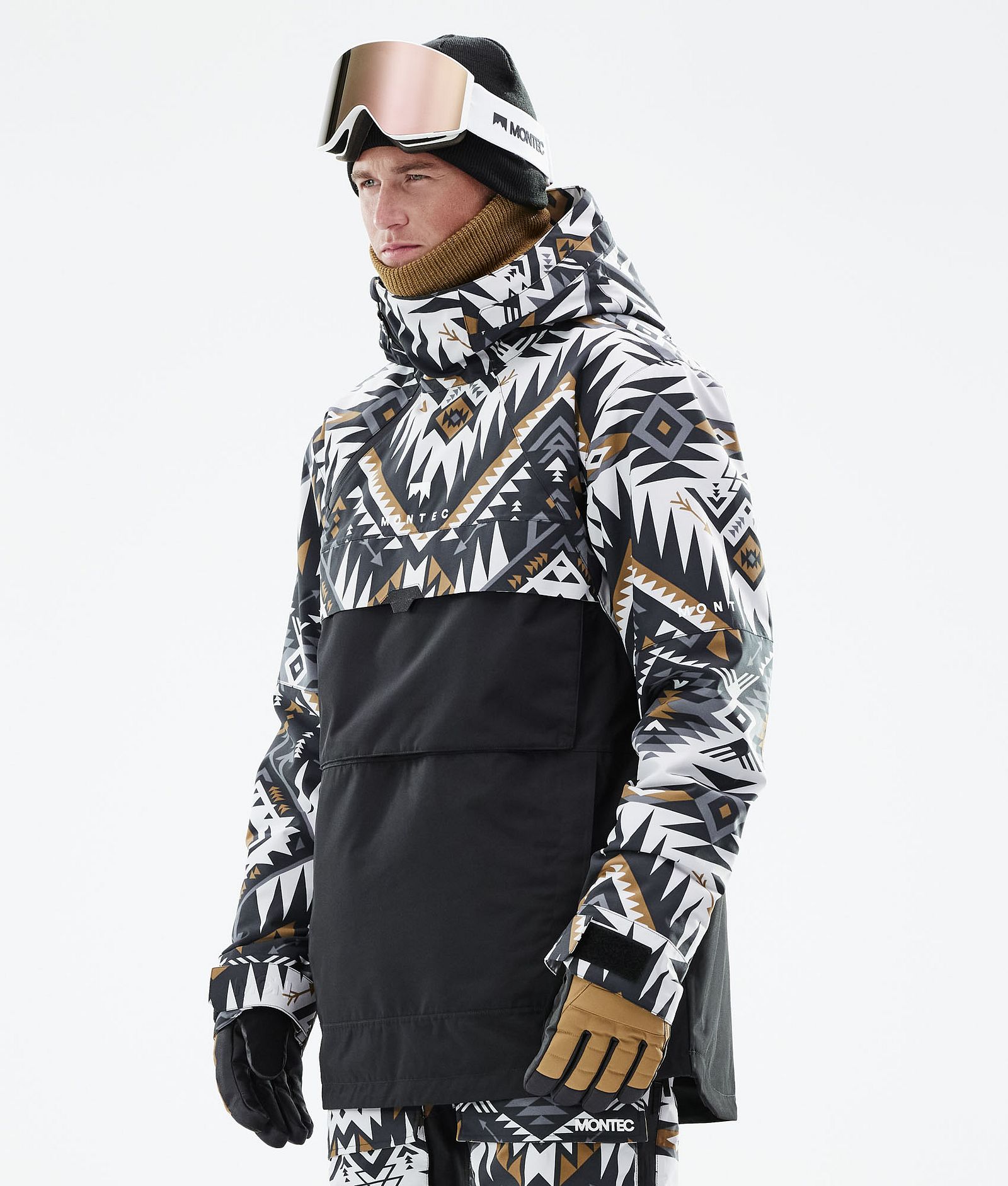 Dune 2021 Lyžařská Bunda Pánské Komber Gold/Black, Obrázek 1 z 10