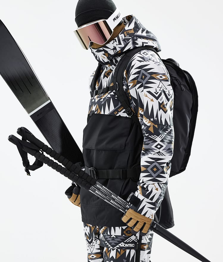 Dune 2021 Lyžařská Bunda Pánské Komber Gold/Black, Obrázek 2 z 10