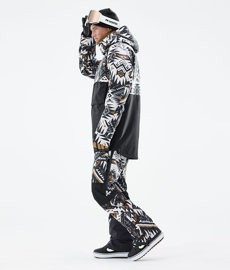 Dune 21 Kurtka Snowboardowa Mężczyźni Komber Gold/Black, Zdjęcie 5 z 10