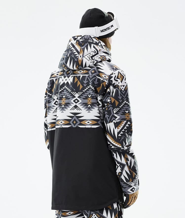 Dune 2021 Lyžařská Bunda Pánské Komber Gold/Black, Obrázek 8 z 10