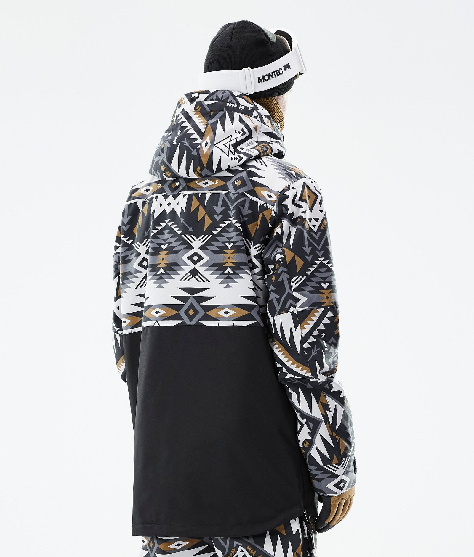 Dune 2021 Lyžařská Bunda Pánské Komber Gold/Black, Obrázek 8 z 10