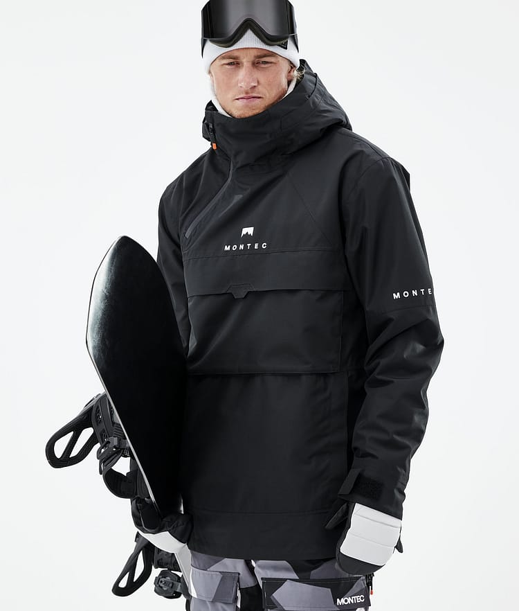 Dune 21 Kurtka Snowboardowa Mężczyźni Black, Zdjęcie 3 z 10