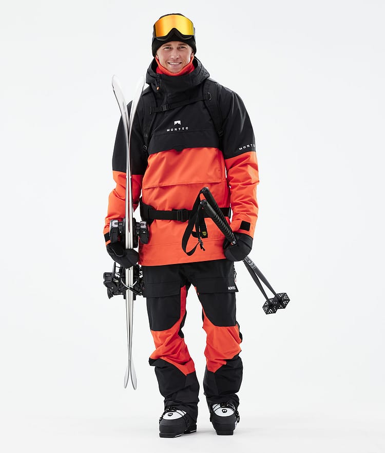 Dune 21 Chaqueta Esquí Hombre Black/Orange, Imagen 4 de 10