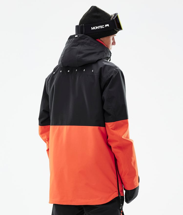Dune 2021 Bunda na Snowboard Pánské Black/Orange, Obrázek 8 z 10