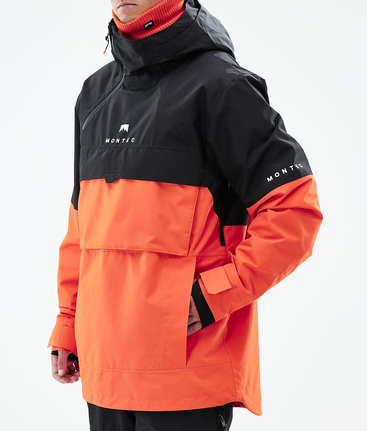 Dune 2021 Bunda na Snowboard Pánské Black/Orange, Obrázek 9 z 10