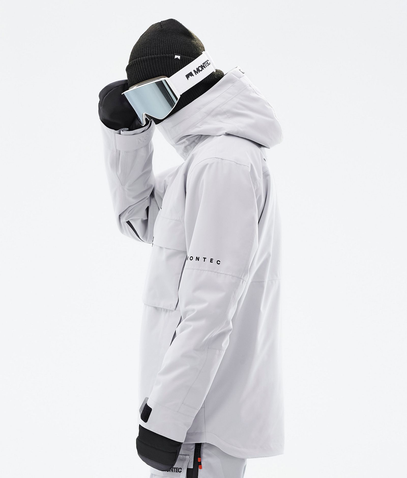 Dune 2021 Snowboard Jacket Men Light Grey, Image 7 of 10