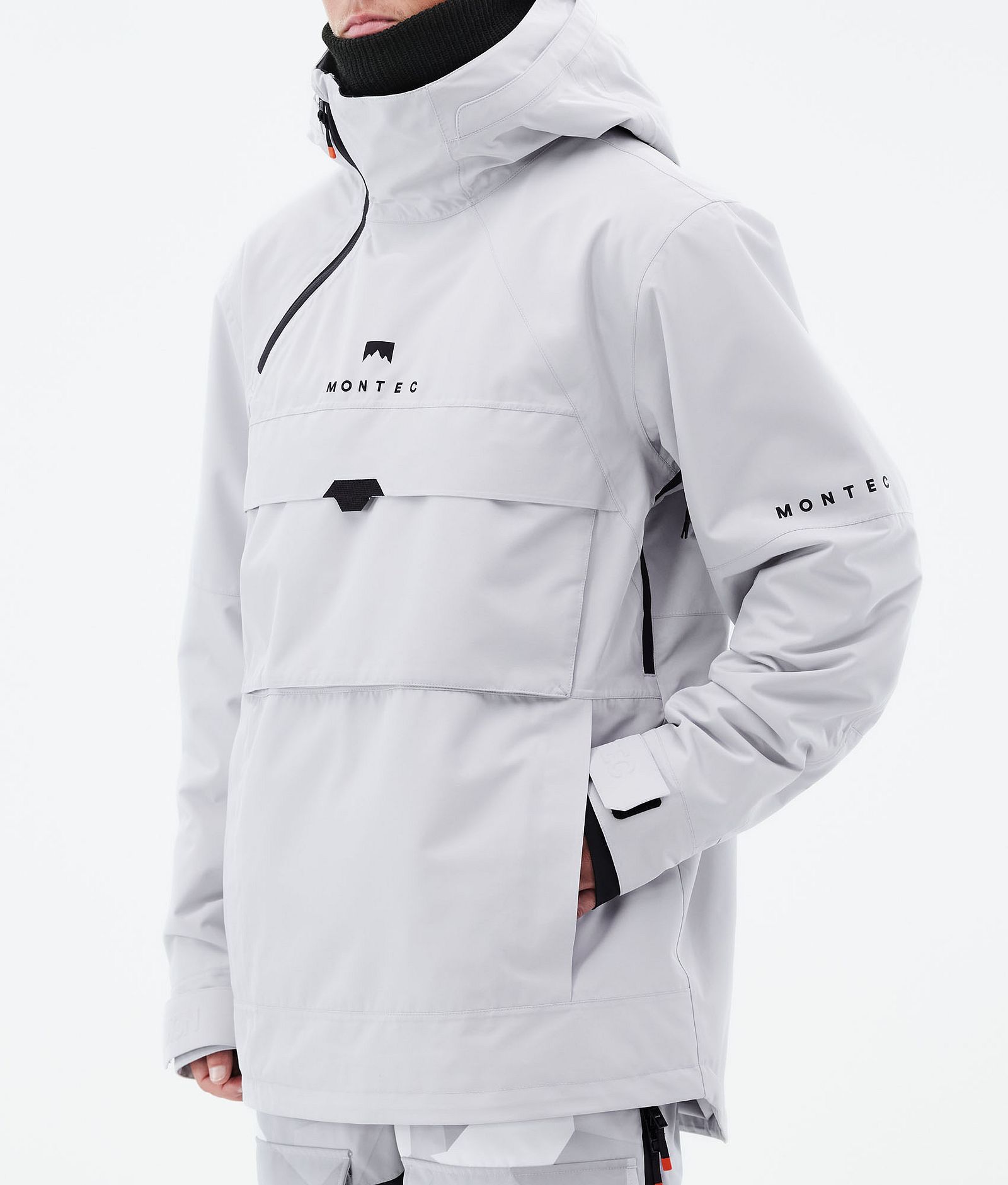 Dune 2021 Ski Jacket Men Light Grey, Image 9 of 10