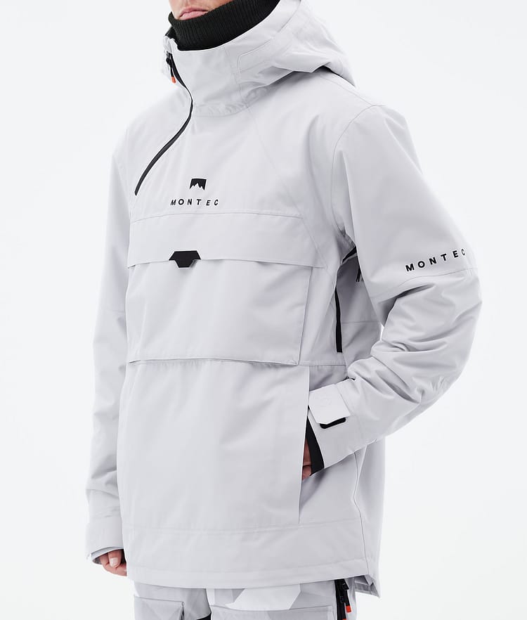 Dune 2021 Ski Jacket Men Light Grey, Image 9 of 10