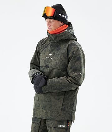 Dune 21 Chaqueta Esquí Hombre Olive Green Tiedye