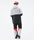 Dune 2021 Lyžařská Bunda Pánské Light Grey/Coral/Black, Obrázek 6 z 10