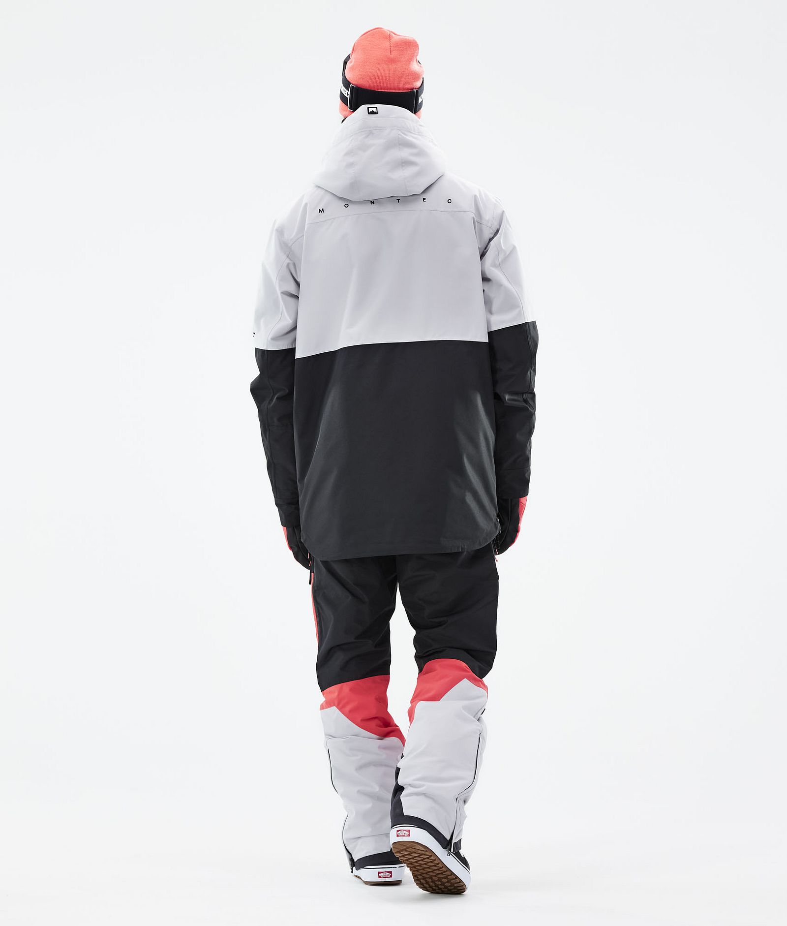 Dune 2021 Chaqueta Snowboard Hombre Light Grey/Coral/Black, Imagen 6 de 10