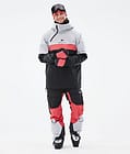 Dune 2021 Lyžařská Bunda Pánské Light Grey/Coral/Black, Obrázek 7 z 10