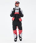 Dune 2021 Lyžařská Bunda Pánské Light Grey/Coral/Black, Obrázek 8 z 10