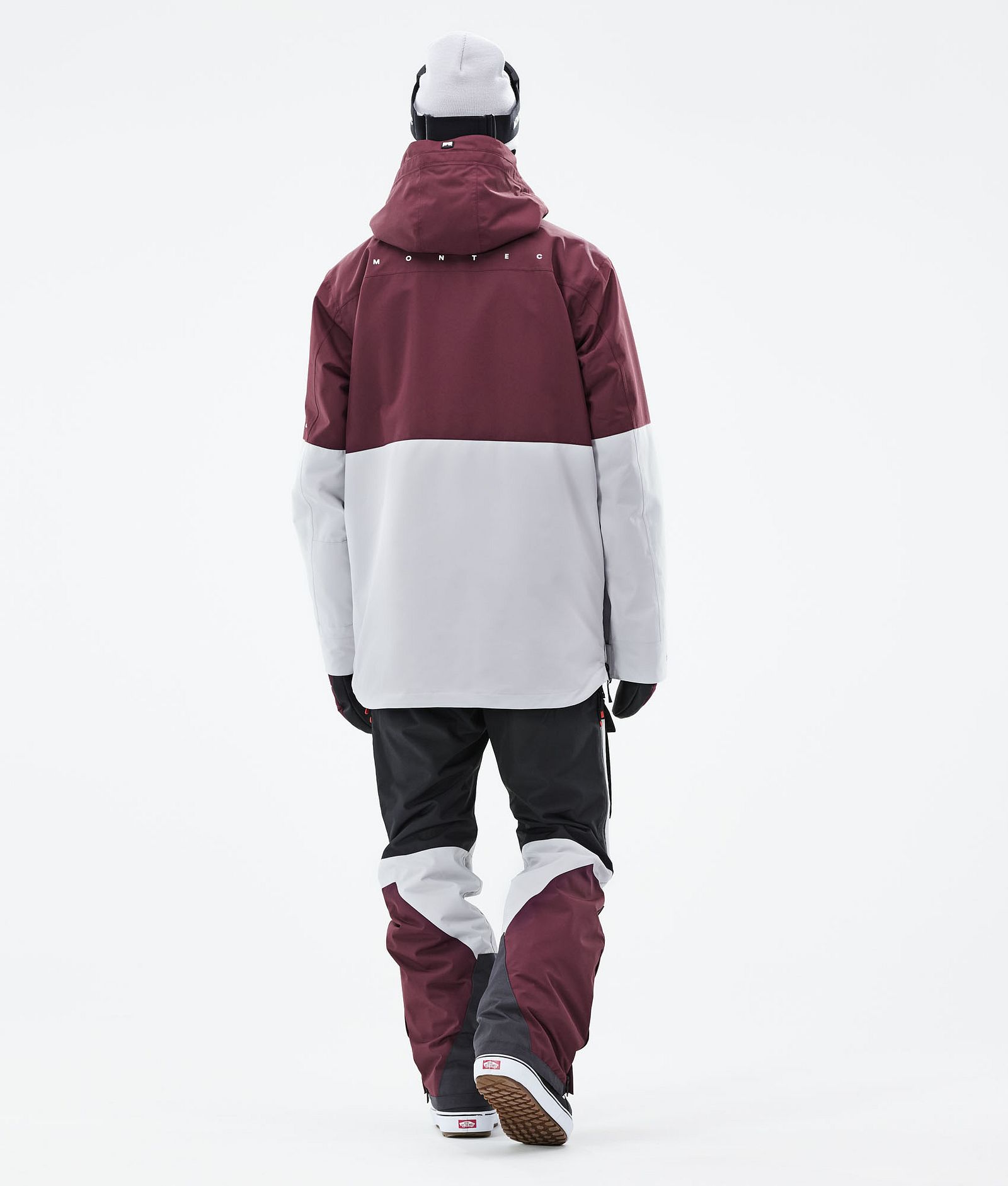 Dune 2021 Chaqueta Snowboard Hombre Burgundy/Black/Light Grey, Imagen 6 de 10