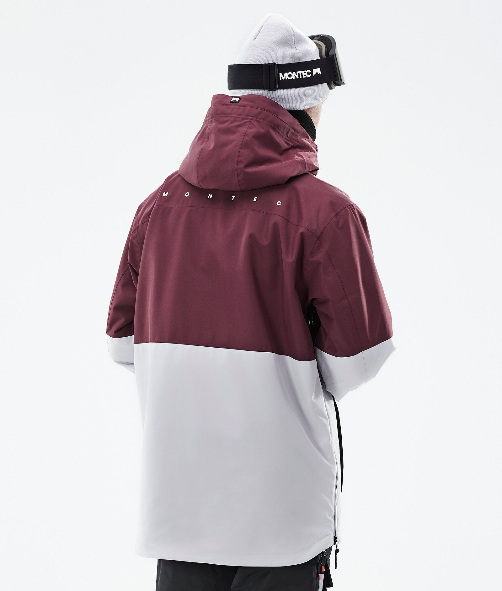 Dune 2021 Chaqueta Snowboard Hombre Burgundy/Black/Light Grey, Imagen 8 de 10