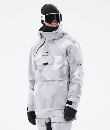 Dune 21 Bunda na Snowboard Pánské Snow Camo