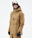 Dune 2021 Bunda na Snowboard Pánské Gold
