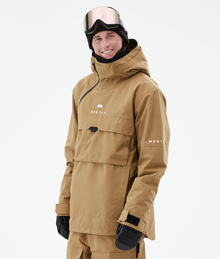 Dune 21 Kurtka Snowboardowa Mężczyźni Gold, Zdjęcie 1 z 11