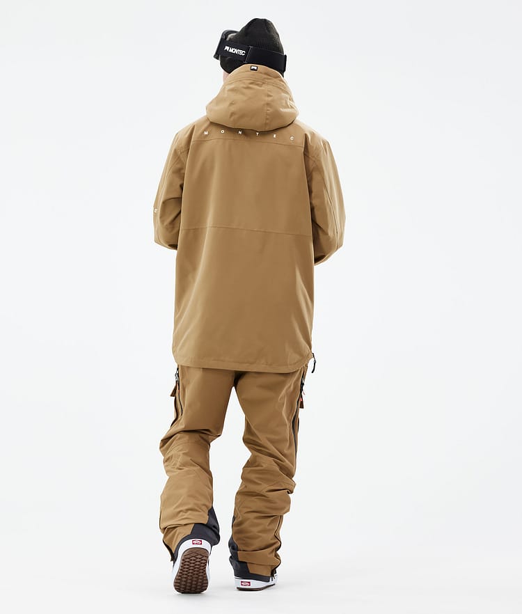 Dune 21 Kurtka Snowboardowa Mężczyźni Gold, Zdjęcie 7 z 11
