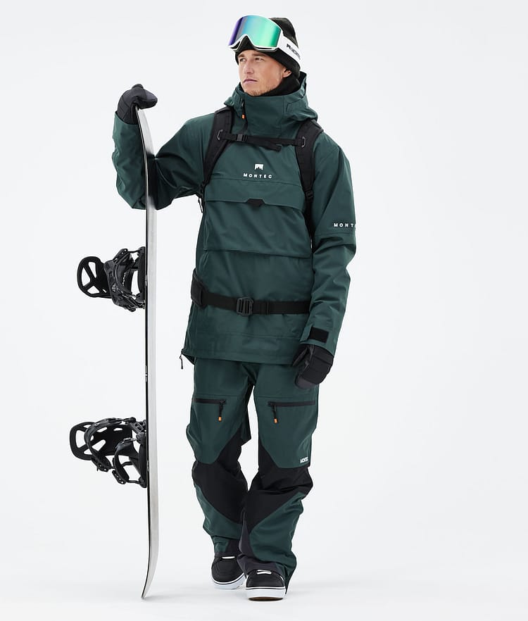 Dune 21 Kurtka Snowboardowa Mężczyźni Dark Atlantic, Zdjęcie 4 z 10