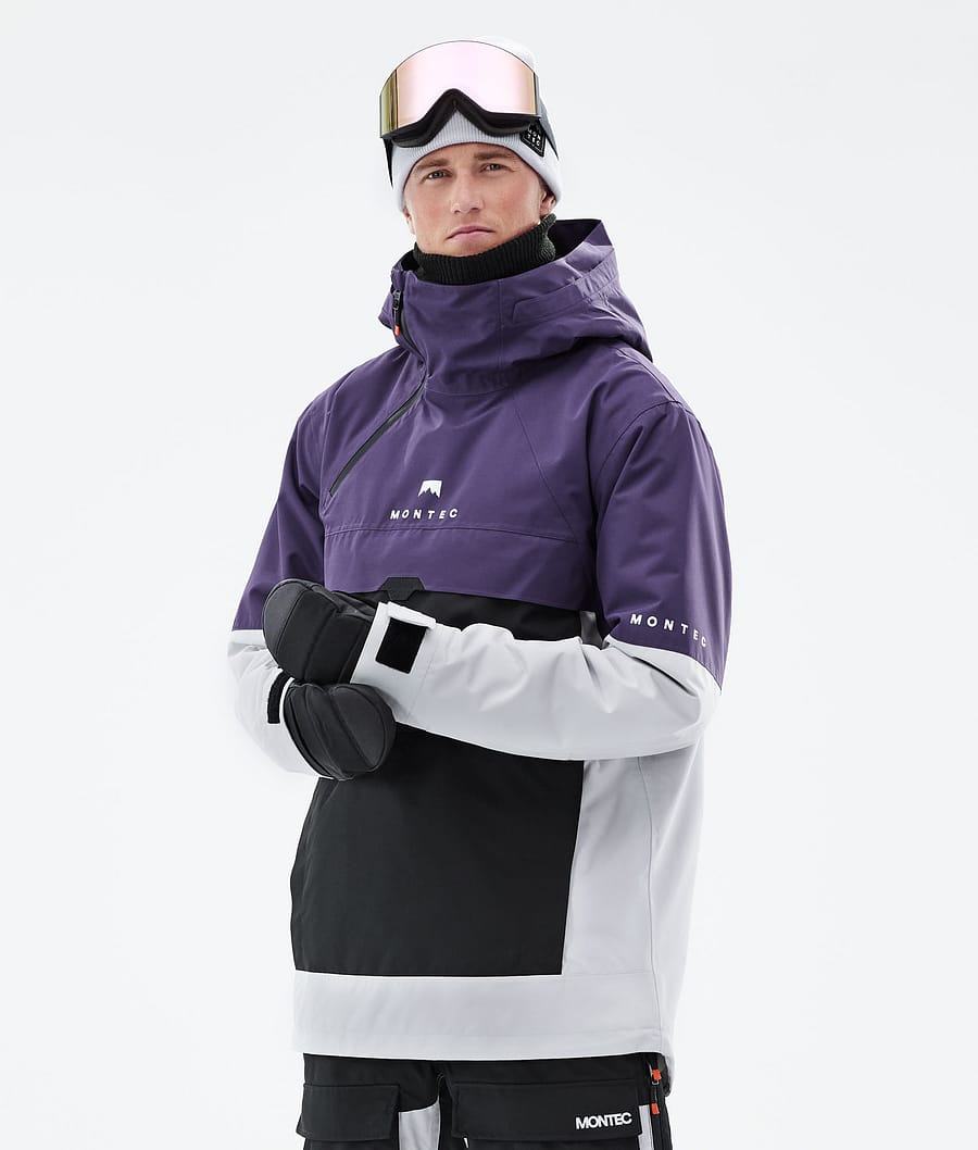 Dune 2021 Ski Jacket Men Purple/Black/Light Grey