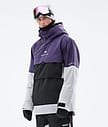 Dune 2021 Kurtka Snowboardowa Mężczyźni Purple/Black/Light Grey