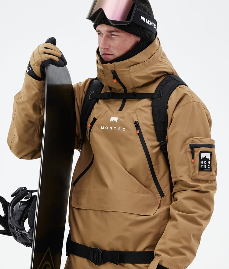 Anzu Kurtka Snowboardowa Mężczyźni Gold Renewed, Zdjęcie 3 z 11