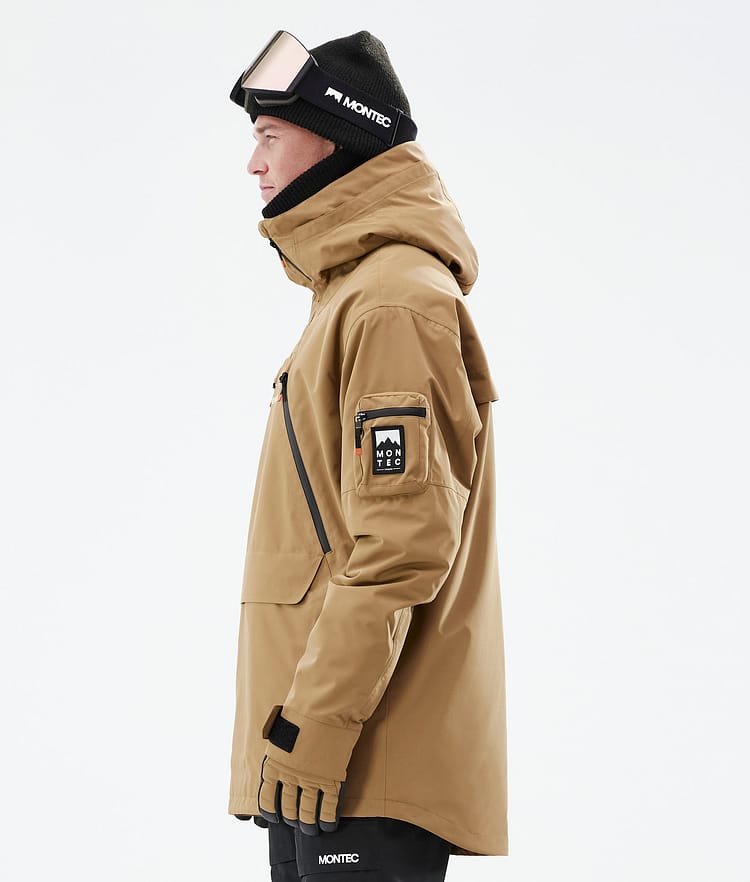 Anzu Kurtka Snowboardowa Mężczyźni Gold Renewed, Zdjęcie 7 z 11