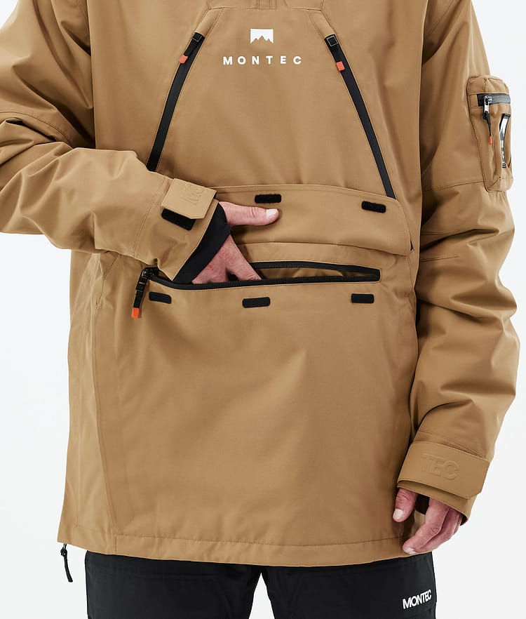 Anzu Kurtka Snowboardowa Mężczyźni Gold Renewed, Zdjęcie 10 z 11
